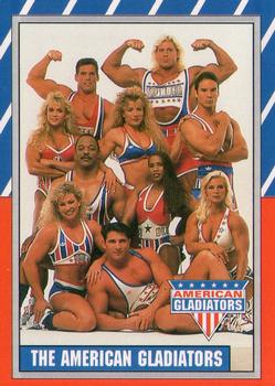 1991 Topps American Gladiators #1 The American Gladiators Front